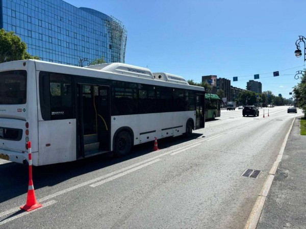 В ДТП с автобусом в Тюмени пострадала маленькая пассажирка 