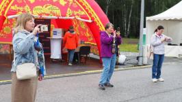 Старт празднику колокольного звона дали в Гилевской роще в день рождения Тюмени 