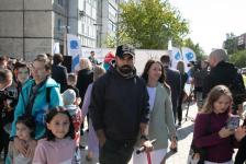 Бульвар  воды с сухим фонтаном и качелями открыли в Тюмени