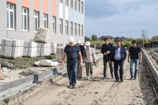 В Тюмени строительство школы в микрорайоне Мелиораторов выполнено на 90 %