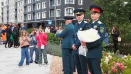 Бульвар Пожарных и спасателей торжественно открыли в Тюмени