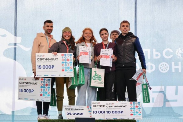 "Золото" Тобольского марафона забрали бегуны из Перми и Челябинска 