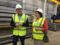 Тюменских депутатов познакомили с работой одного из знаковых для города предприятий