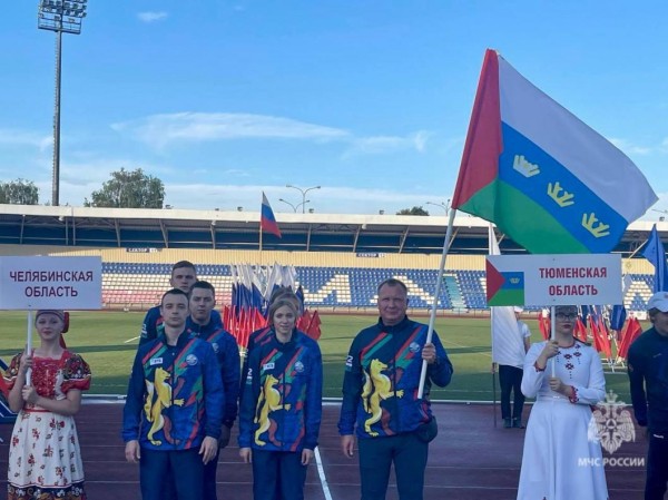 Юношеская сборная Тюменской области завоевала золотую медаль на чемпионате пожарных 