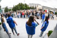 Инфопарк "Тюменская область, я люблю тебя!" открыл Александр Моор на Цветном бульваре