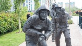 Бульвар Пожарных и спасателей торжественно открыли в Тюмени