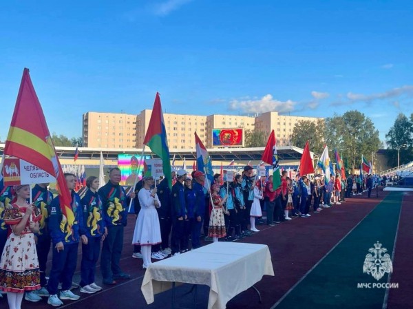 Юношеская сборная Тюменской области завоевала золотую медаль на чемпионате пожарных 