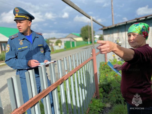 Жителям Заводоуковского округа напоминают о правилах пожарной безопасности