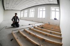 В Тюмени строительство школы в микрорайоне Мелиораторов выполнено на 90 %