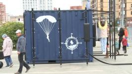 Спортивную площадку для ветеранов СВО открыли у трофейной выставки в Тюмени