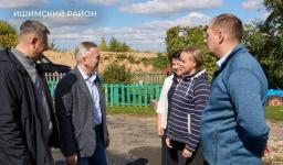 В Ишимском районе восстанавливают пострадавшие от паводка объекты  
