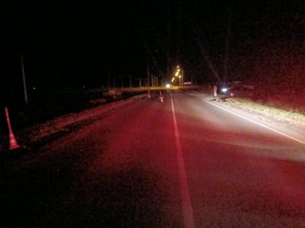 На тюменской трассе насмерть сбили мужчину