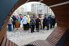 Сквер Добровольцев открыли на Московском тракте в Тюмени