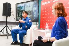 Российский летчик-космонавт Андрей Федяев рассказал тюменским школьникам о своей работе