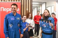 Российский летчик-космонавт Андрей Федяев рассказал тюменским школьникам о своей работе