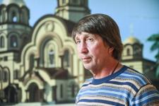 Мозаики украсили фасад строящегося храма в Тюмени к Покрову Пресвятой Богородицы