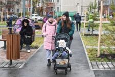 Сквер Добровольцев открыли на Московском тракте в Тюмени