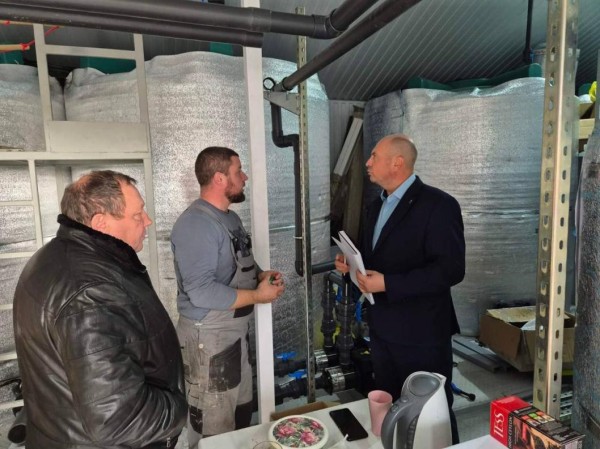 В селе Абатского района возводят блочную станцию водоподготовки