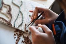 Мозаики украсили фасад строящегося храма в Тюмени к Покрову Пресвятой Богородицы