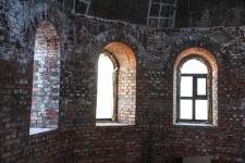 Мозаики украсили фасад строящегося храма в Тюмени к Покрову Пресвятой Богородицы