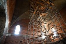 Мозаики украсили фасад строящегося храма в Тюмени к Покрову Пресвятой Богородицы