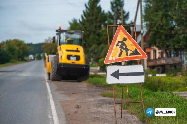 Александр Моор: восстановление повреждённых паводком дорог идёт в плановом режиме 