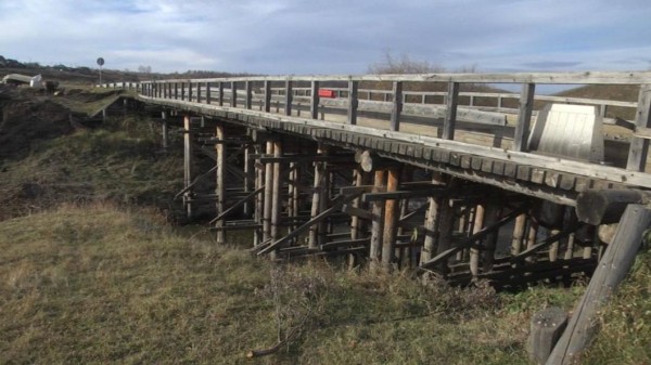 Мост через реку Барсук реконструируют в Викуловском районе