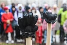 Сквер Добровольцев открыли на Московском тракте в Тюмени