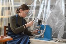 Мозаики украсили фасад строящегося храма в Тюмени к Покрову Пресвятой Богородицы