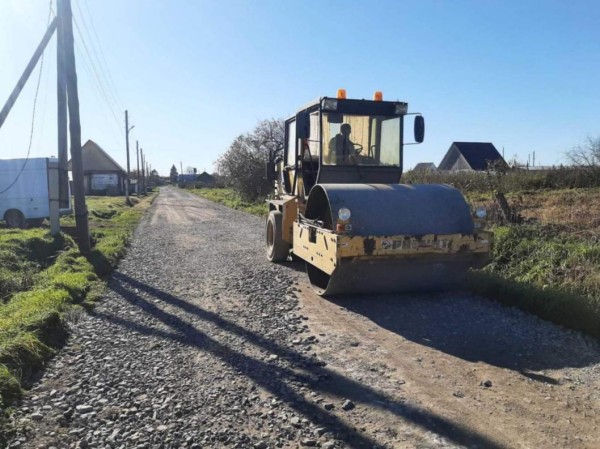 Еще одну улицу ремонтируют в Викуловском районе после весеннего паводка Еще одну улицу ремонтируют в Викуловском районе после весеннего паводка