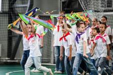 Модульный спортзал "Юность" открыли в Тюмени по федеральному проекту 