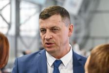 Модульный спортзал "Юность" открыли в Тюмени по федеральному проекту 