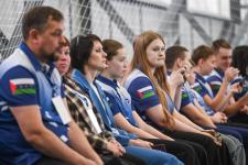 Модульный спортзал "Юность" открыли в Тюмени по федеральному проекту 