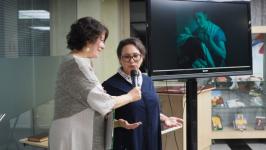 Мастер-классы и световое шоу порадовали гостей тюменской библиотеки в &ldquo;Ночь искусств&rdquo;