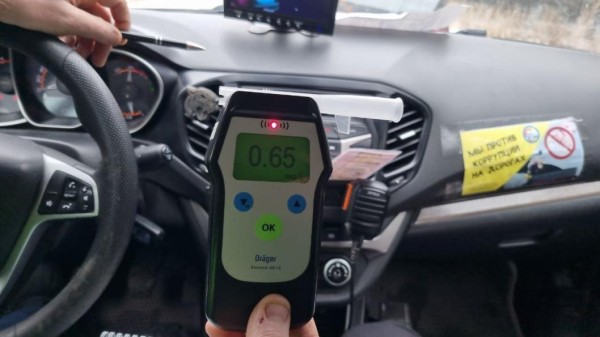 В Тюменской области выявили 39 пьяных водителей за рулем в выходные