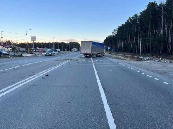 27-летний водитель погиб на трассе Тюмень - Ханты-Мансийск 