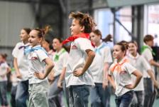 Модульный спортзал "Юность" открыли в Тюмени по федеральному проекту 