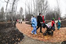 Парк Константина Лагунова торжественно открыли в Тюмени