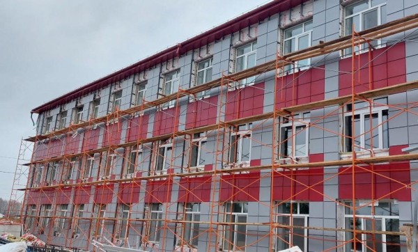 В Доме детского творчества в Аромашево подрядчик смонтировали систему отопления 