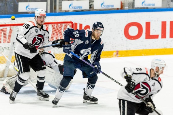 Тюменский "Рубин" уступил питерскому "Динамо" со счётом 4:1