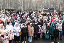 Парк Константина Лагунова торжественно открыли в Тюмени