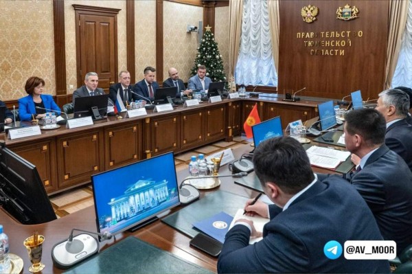 В Тюменской области обсудили перспективы взаимодействия с Кыргызстаном