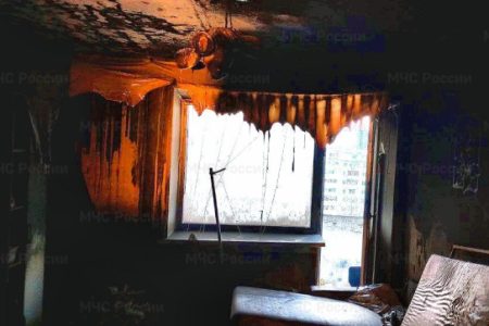 Двух человек спасли на пожаре в микрорайоне Югра в Тюмени