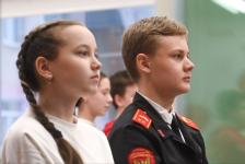 Участник программы "Время героев" Виктор Квасов пообщался с тюменскими школьниками Участник программы "Время героев" Виктор Квасов пообщался с тюменскими школьниками