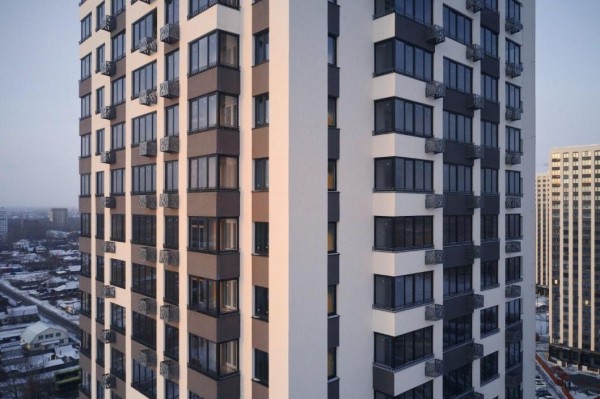 Дом на 242 квартиры возвел застройщик в районе ДОКа Тюмени Дом на 242 квартиры возвел застройщик в районе ДОКа Тюмени