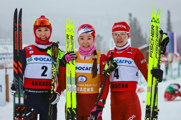 Тюменская лыжница - победительница II этапа ФосАгро Кубка России