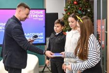 Участник программы "Время героев" Виктор Квасов пообщался с тюменскими школьниками Участник программы "Время героев" Виктор Квасов пообщался с тюменскими школьниками