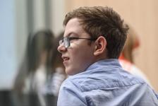 Участник программы "Время героев" Виктор Квасов пообщался с тюменскими школьниками Участник программы "Время героев" Виктор Квасов пообщался с тюменскими школьниками