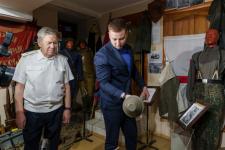 Участник программы "Время героев" Виктор Квасов познакомился с работой тюменского казачества