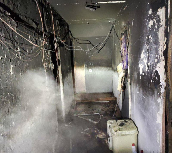 В Тюмени произошел пожар на улице Олимпийской